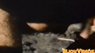 Studs cock sucking and bare banging by the river
