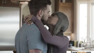 Shemale Itzel Saenz fucks bf best friend