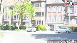 Petite blonde MILF next door pick up with vehicle for anal Sex date