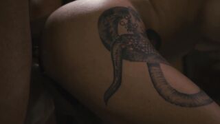 Busty tranny Eva Maxim hardcore fucked after sensual massage
