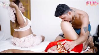 Pati Patni Or Mother Sucking Ane Fucking with Big Cock Threesome sex