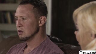 Curvy Ladyboy Brittney analed by Pierce