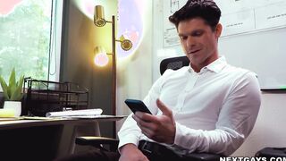Casey and his boss Devin's intimate time at the office