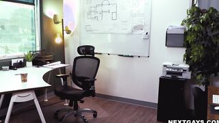 Casey and his boss Devin's intimate time at the office