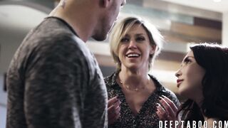 Naughty gal Jane Wilde takes cock inside and eats some pussy
