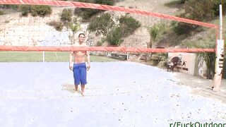 Kinky Volleyball Play Gets Messy