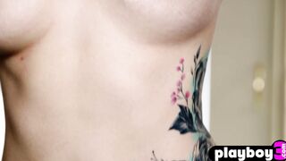 Perfect tits teen shows amazing body