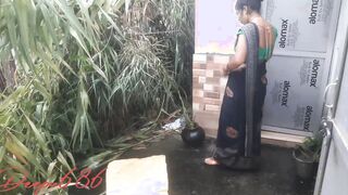 Desi hot aunty tease big ass piss show fucking