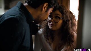 Leana gets intimate with her teacher Tommy