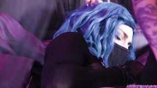 Femboy loves getting his pretty ass stretched