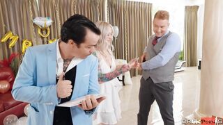 milf & Bridesmaid Tap That Engaged Penis two