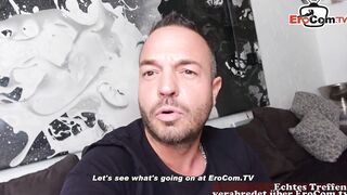 German amateur barely legal Hoe meet for real sexdate with surprise jizzed