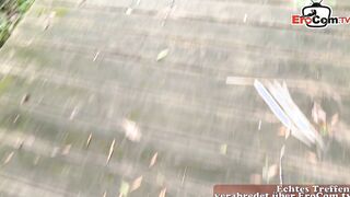 German amateur barely legal Hoe meet for real sexdate with surprise jizzed