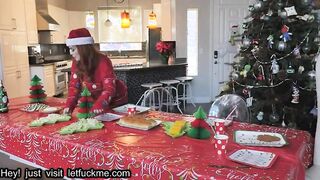 creampie  hardcore family fucks for christmas