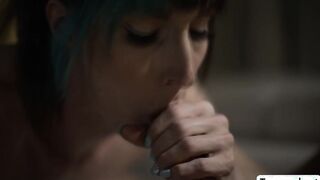 Shy stepson analed his Kinky TGirl stepmom