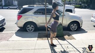milf huge blow workout