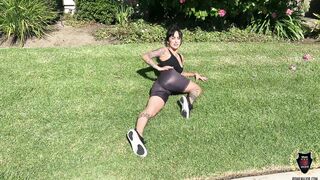 milf huge blow workout