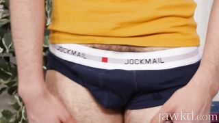 Mexican stud David Luiz shows his pink ass while jerking off