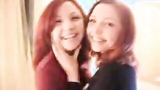 Silent Play Of Amateur Lesbian Redheads