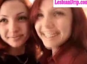 Silent Play Of Amateur Lesbian Redheads