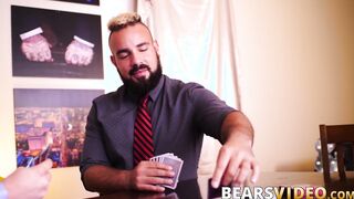 Chubby and hairy bear Luis Vega fucked by hunky John Thomas