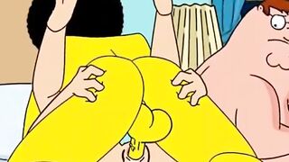 Griffins and Simpsons cheating moms