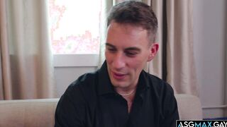 Stepdad fucks stepson and his boyfriend