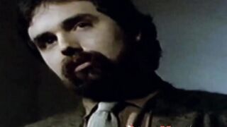 Man with muscles cum while being watched in vintage clip