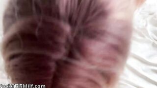 Hot MILF slut whined in pleasure as she jumped on my cock