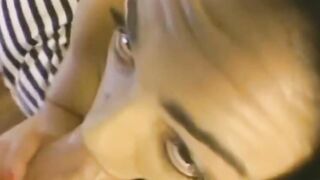 Cherrokee Shows Off Her Penis Blowing Skillz - Cherrokee Shows Off Her Cock Blowing Talent