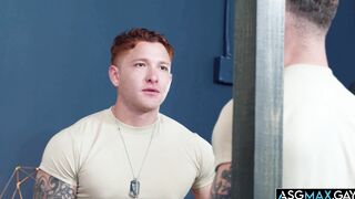 Rival military privates having anal fuck sesh