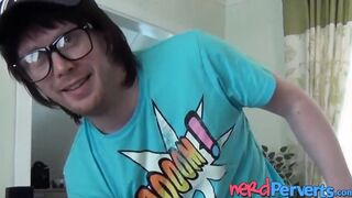 MILF wears lingerie while tricked into thinking this is porn