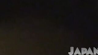 Hot Japanese babe rubbing her juicy pussy all alone