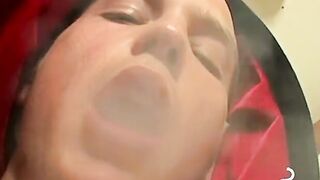 Twink partakes in the vices of smoking and anal fucking