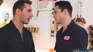 Garage Sex Scene With Carter Woods and Jayden Marcos!