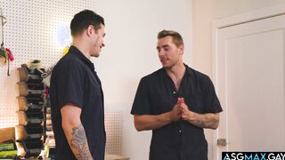 Garage Sex Scene With Carter Woods and Jayden Marcos!