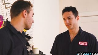 Garage Sex Scene With Carter Woods and Jayden Marcos!
