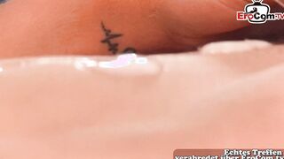 Slender twinky teenie make first time anal homosexual sex