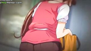 Busty horny teens have passionate sex