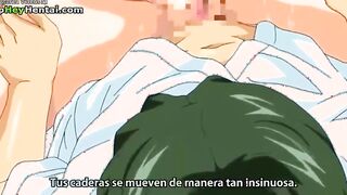 Busty horny teens have passionate sex