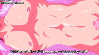 Busty horny teens have passionate sex