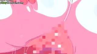Busty horny teens have passionate sex