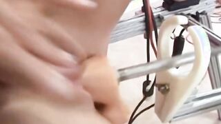 Paris Gets Her Twat Pounded By A Sex Machine - Paris Gets Her Twat Fuck By A Sex Machine