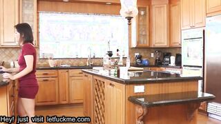 cumshot hot mom demands some extra time with daughters bf