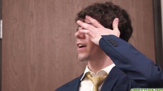 Cristiano and Derek Kage fucks in the office