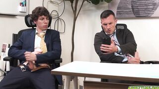 Cristiano and Derek Kage fucks in the office