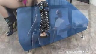 Web Cam bimbos Goes All The Way - Alicia Tease & Barry Scott