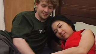 Cumming On Her Bushy Twat - Tammy Park & Roger