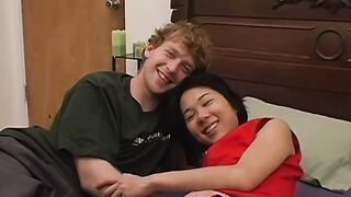 Cumming On Her Bushy Twat - Tammy Park & Roger
