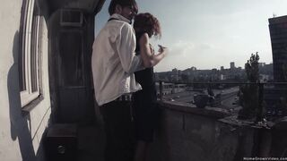 Eva Fuck Out On The Balcony - Eva Screwed Out On The Balcony two